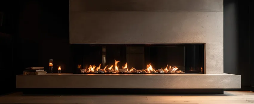 Gas Fireplace Ember Bed Design Services in San Bernardino, California