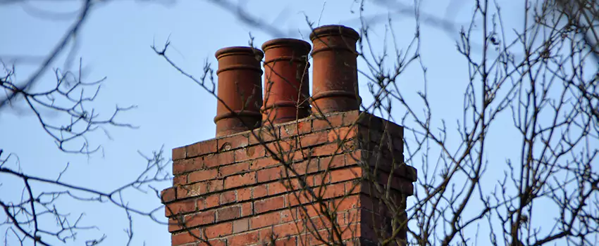 Chimney Crown Installation For Brick Chimney in San Bernardino, California