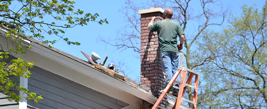 Vinyl and PVC Chimney Flashing Installation in San Bernardino, CA