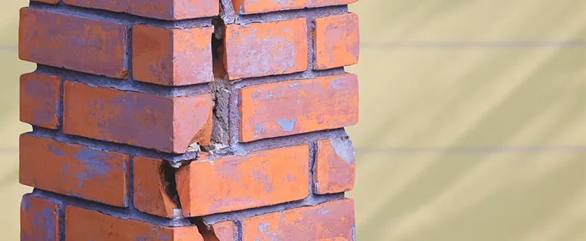 Repairing Cracked Porcelain Tiles for Fireplace in San Bernardino, CA